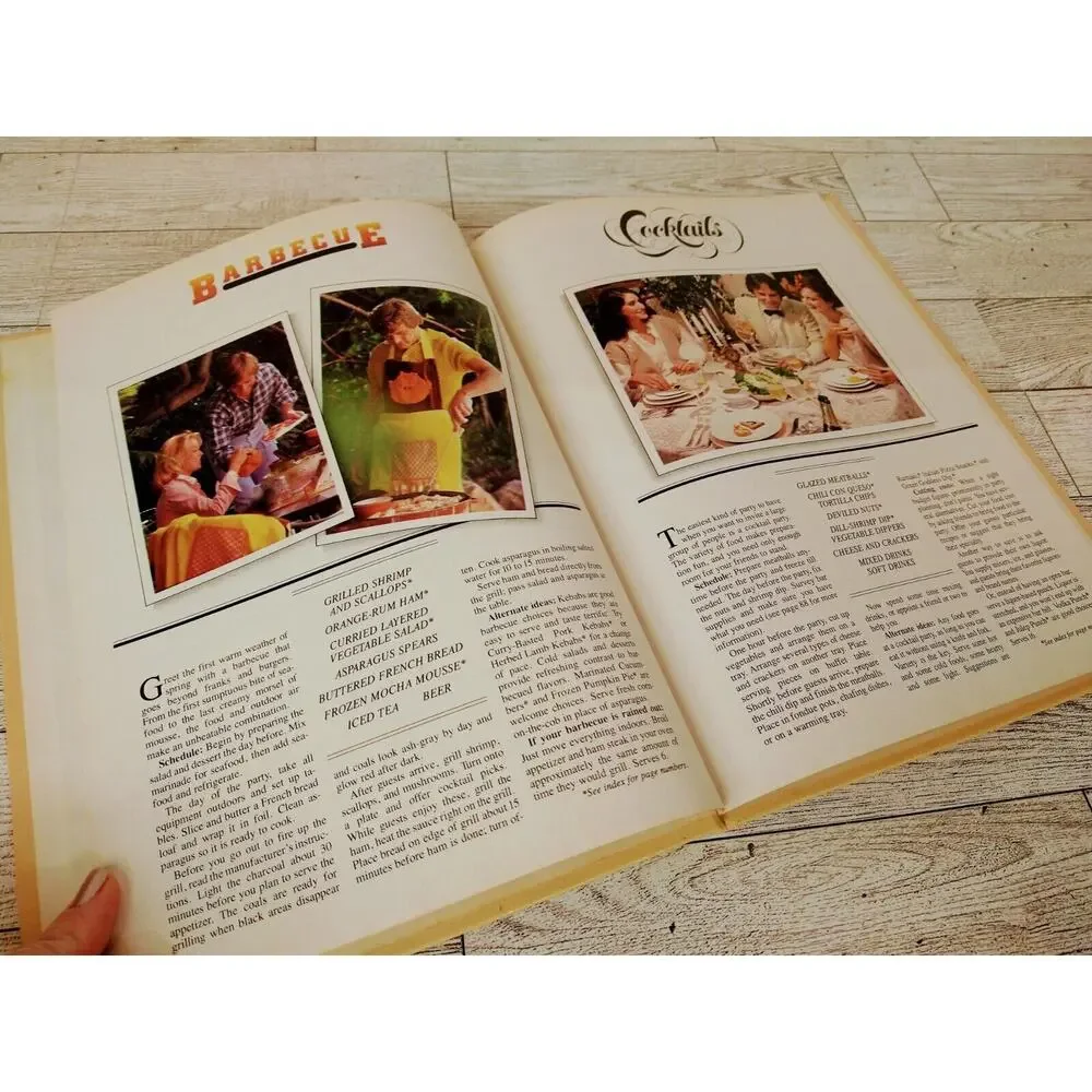 Casual Entertaining Cookbook Better Homes and Gardens 1981‎ 1st Ed 1st Print